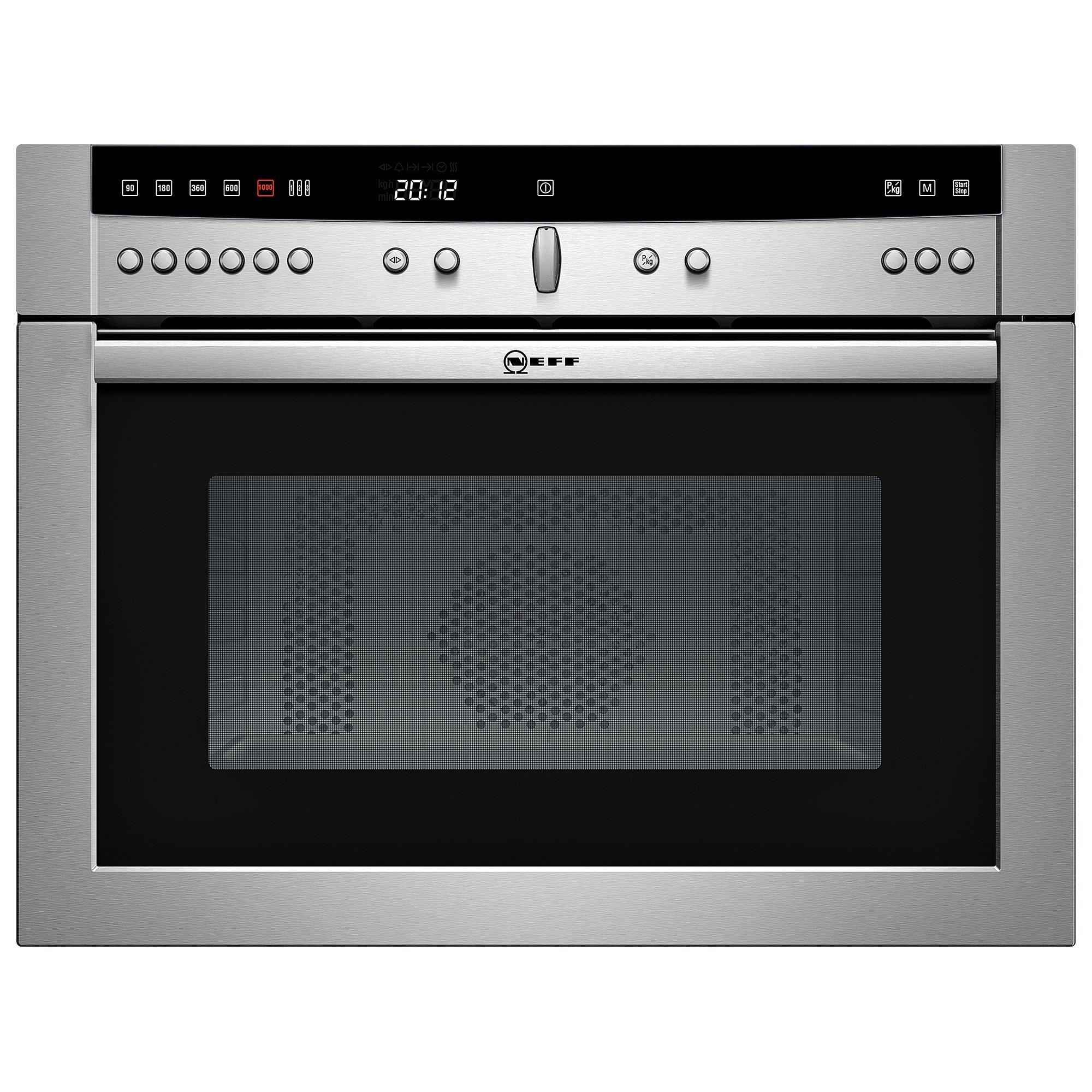 Neff C57W40N3GB Built-In Microwave, Stainless Steel
