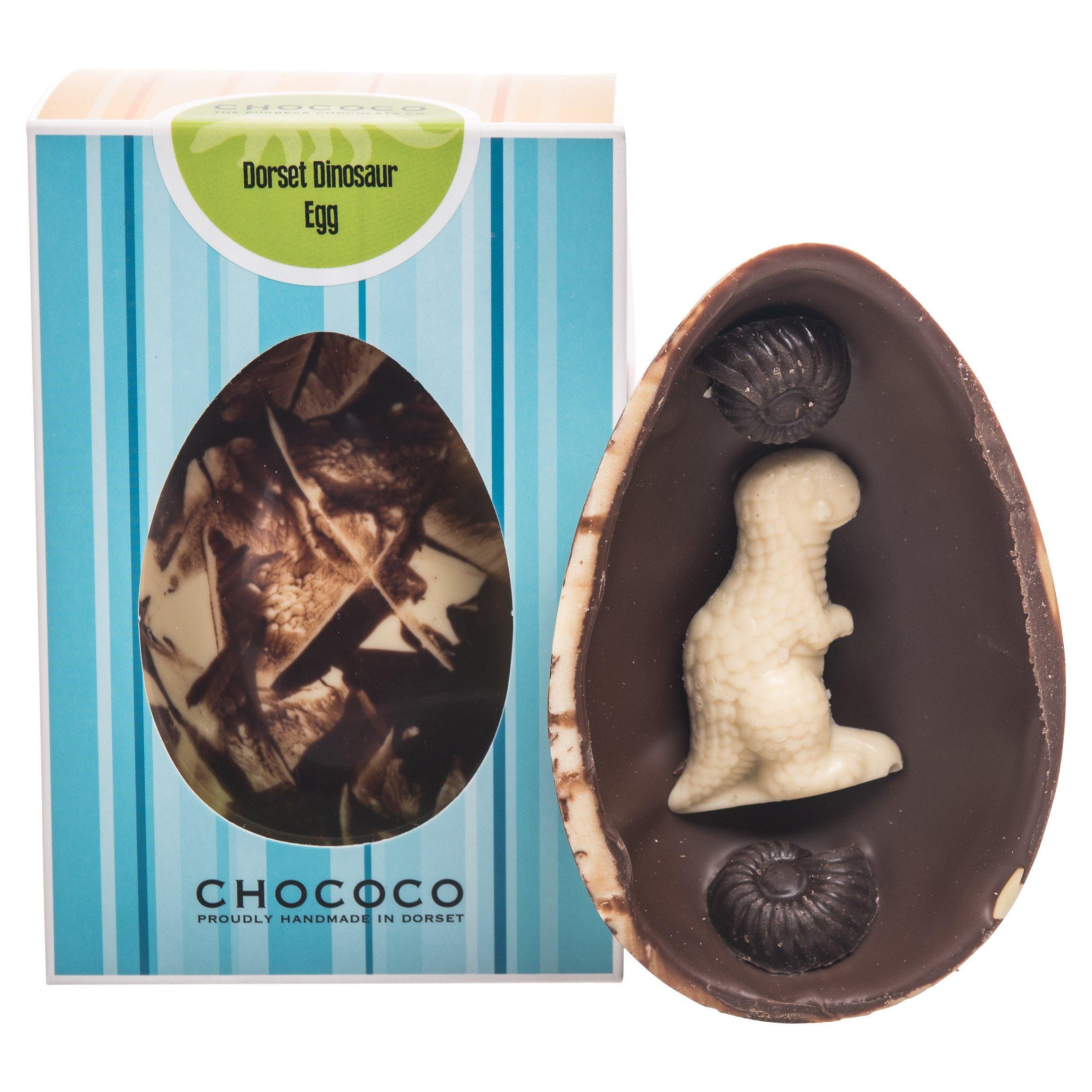 Chococo Dorset Dinosaur Milk Chocolate Egg, 175g