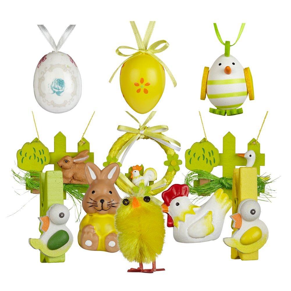 John Lewis Assorted Easter Decorations, Set of 34