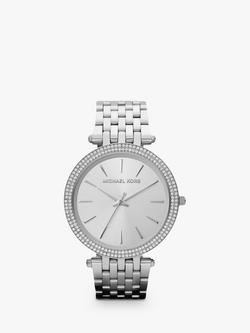Michael Kors Women's Darci Bracelet Strap Watch, Silver