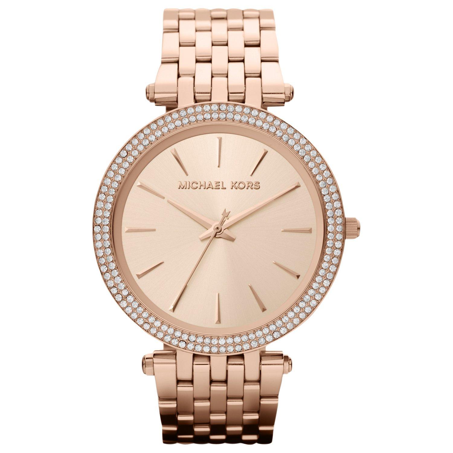 Michael Kors MK3192 Women's Darci Bracelet Strap Watch, Rose Gold