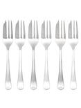 Arthur Price Old English Stainless Steel Pastry Forks, Set of 6