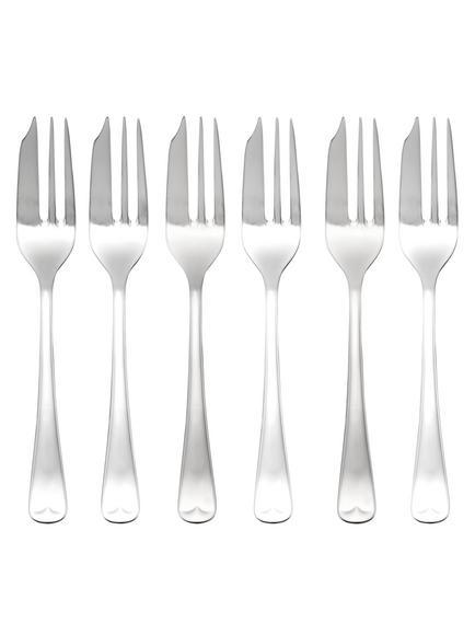 Arthur Price Old English Stainless Steel Pastry Forks, Set of 6, Stainless Steel