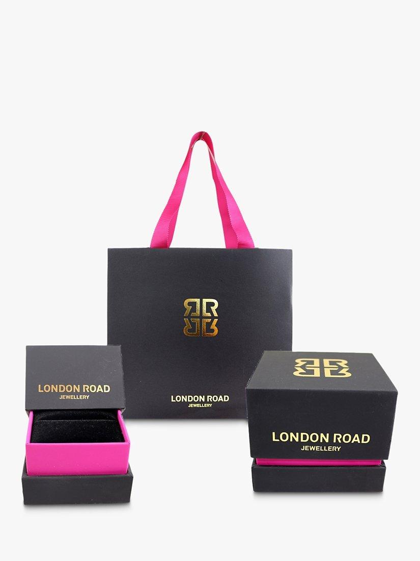 Product image 3 of 3, which shows London Road Meridian Diamond Circle 9ct Gold Bracelet, Rose Gold