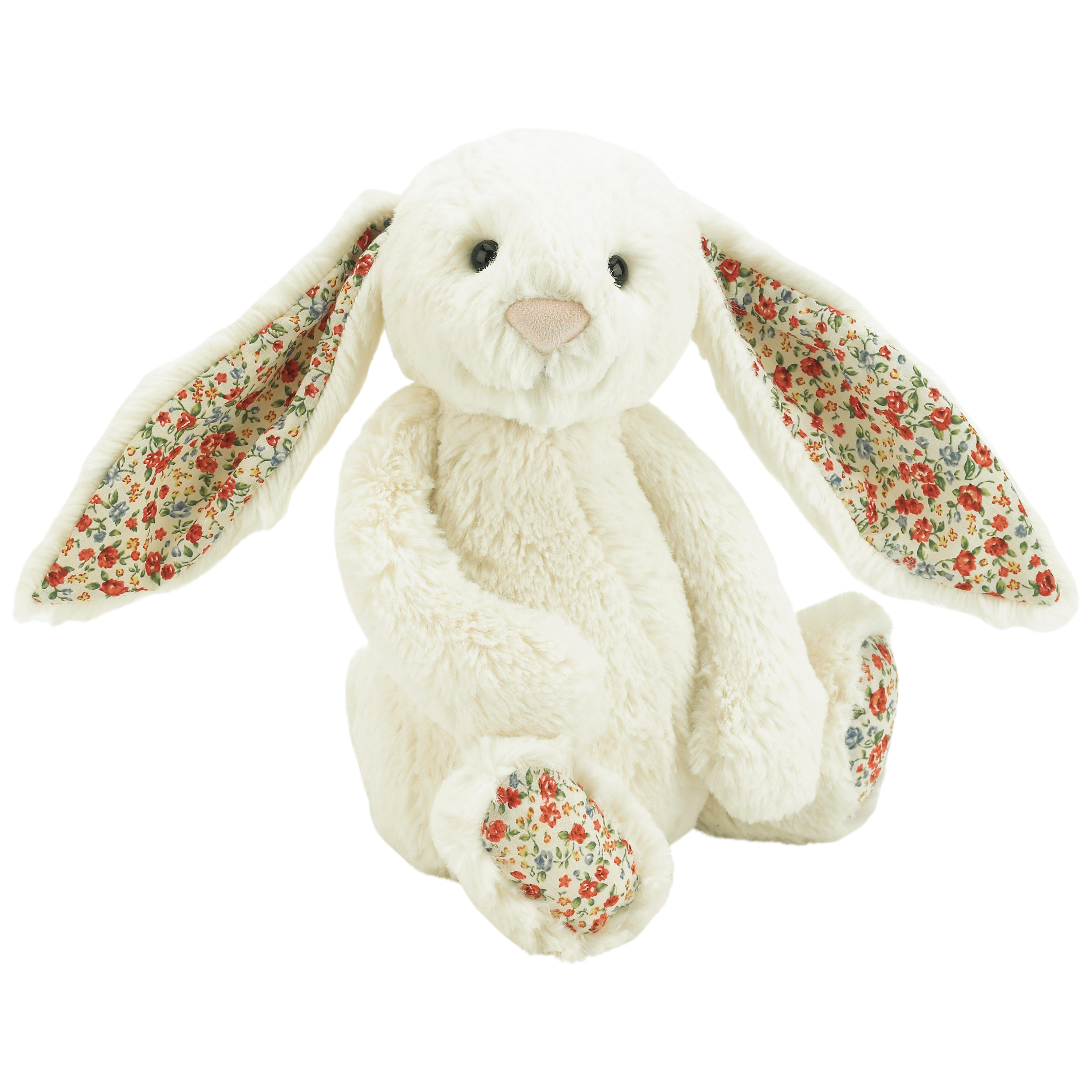 Jellycat Blossom Bunny Soft Toy, Cream