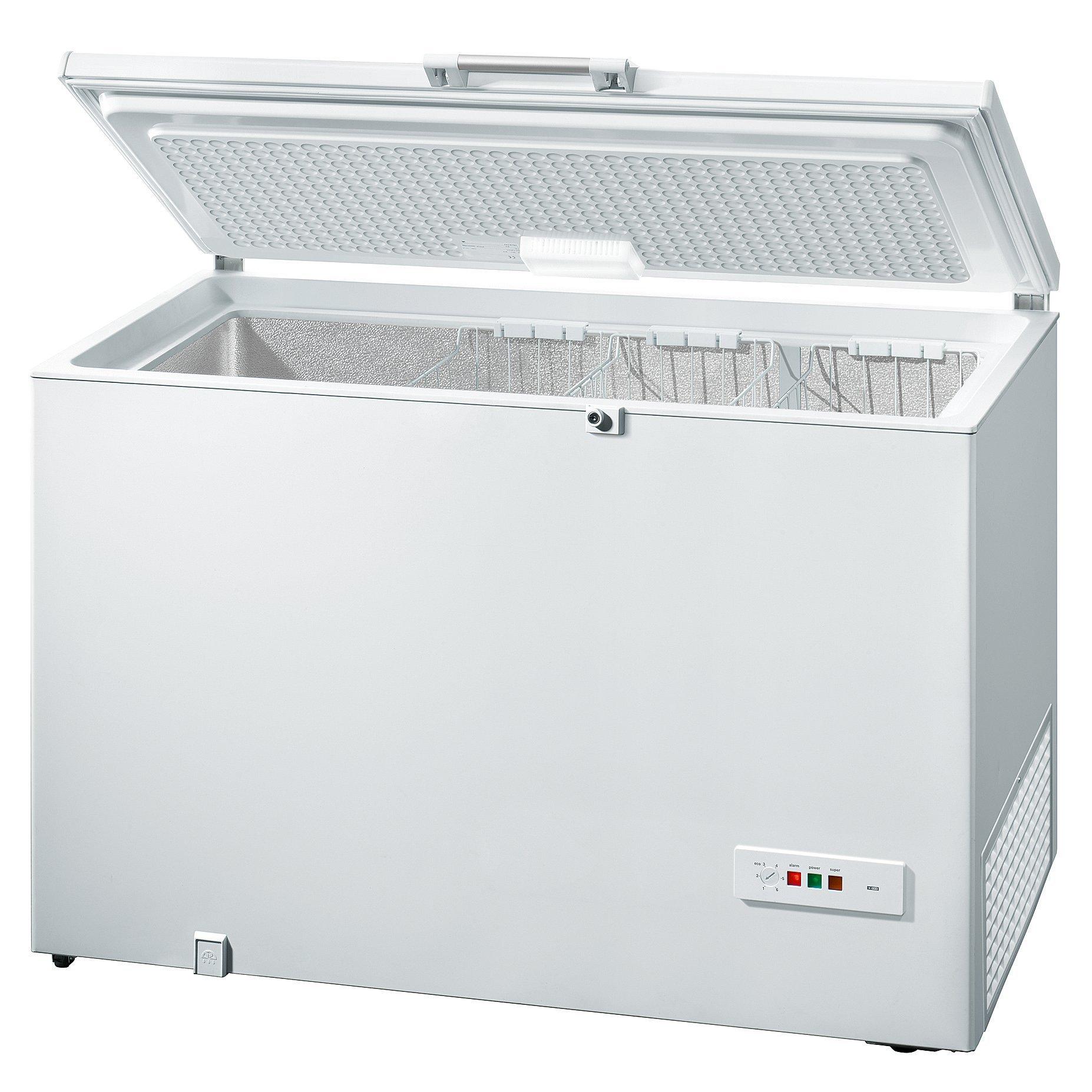Bosch GCM34AW20G Chest Freezer, A+ Energy Rating, 140cm Wide, White