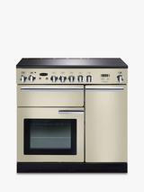 Rangemaster Professional + 90 Electric Range Cooker, Cream