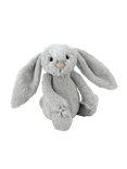 Jellycat Bashful Bunny Soft Toy, Silver