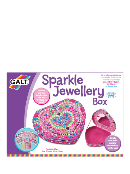 Galt Sparkle Jewellery Box - view 2, 