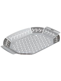 Weber Premium Grilling Basket, Large, Silver