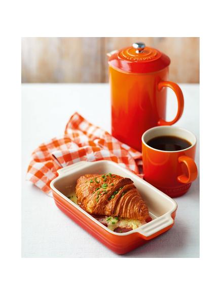 Le Creuset Stoneware Coffee Press, 1L - view 2, Volcanic