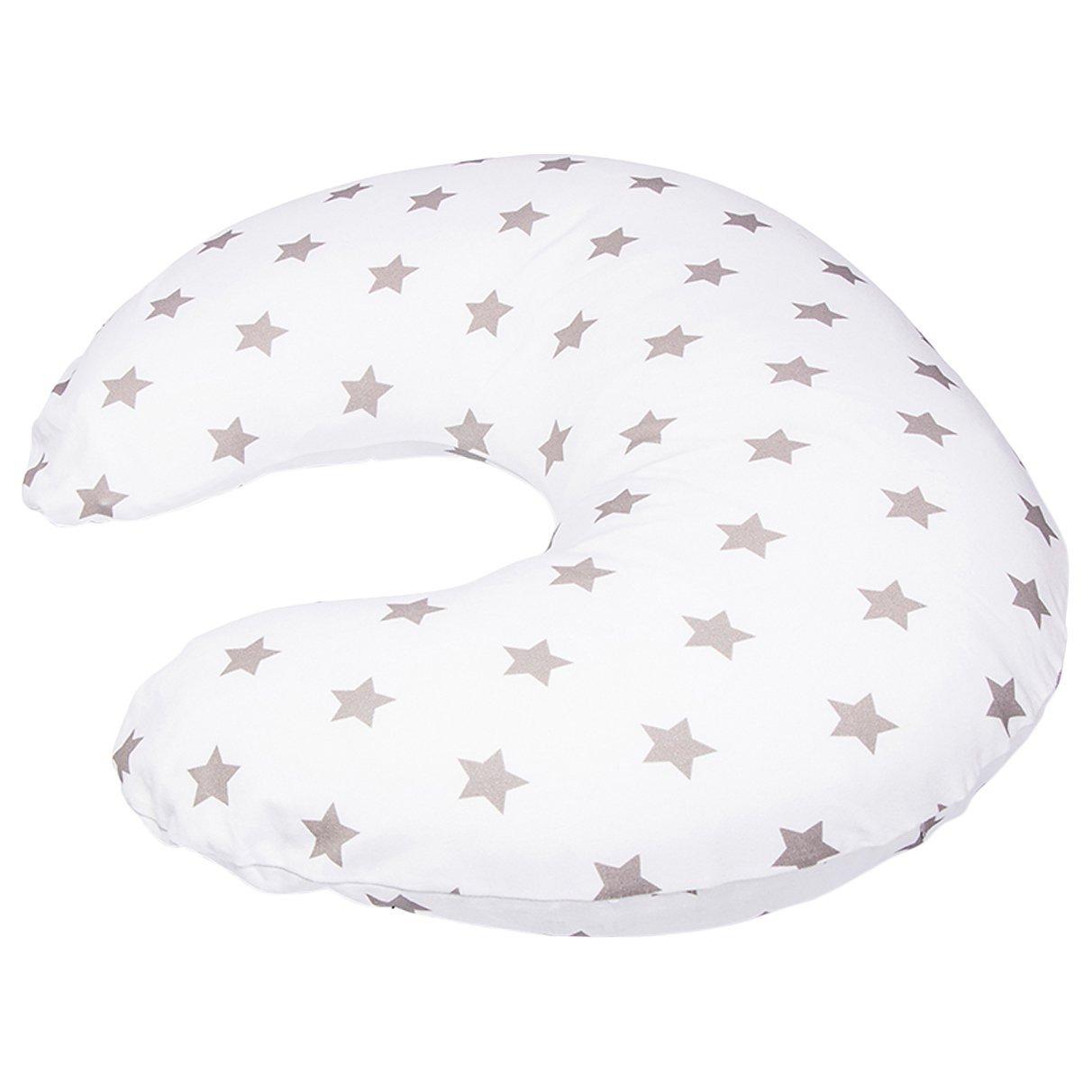 Widgey Feeding Nursing Pregnancy Pillow Cover Silver Star