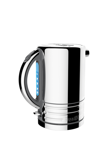 Dualit Architect Kettle, 1.5L, Polished Steel/Grey