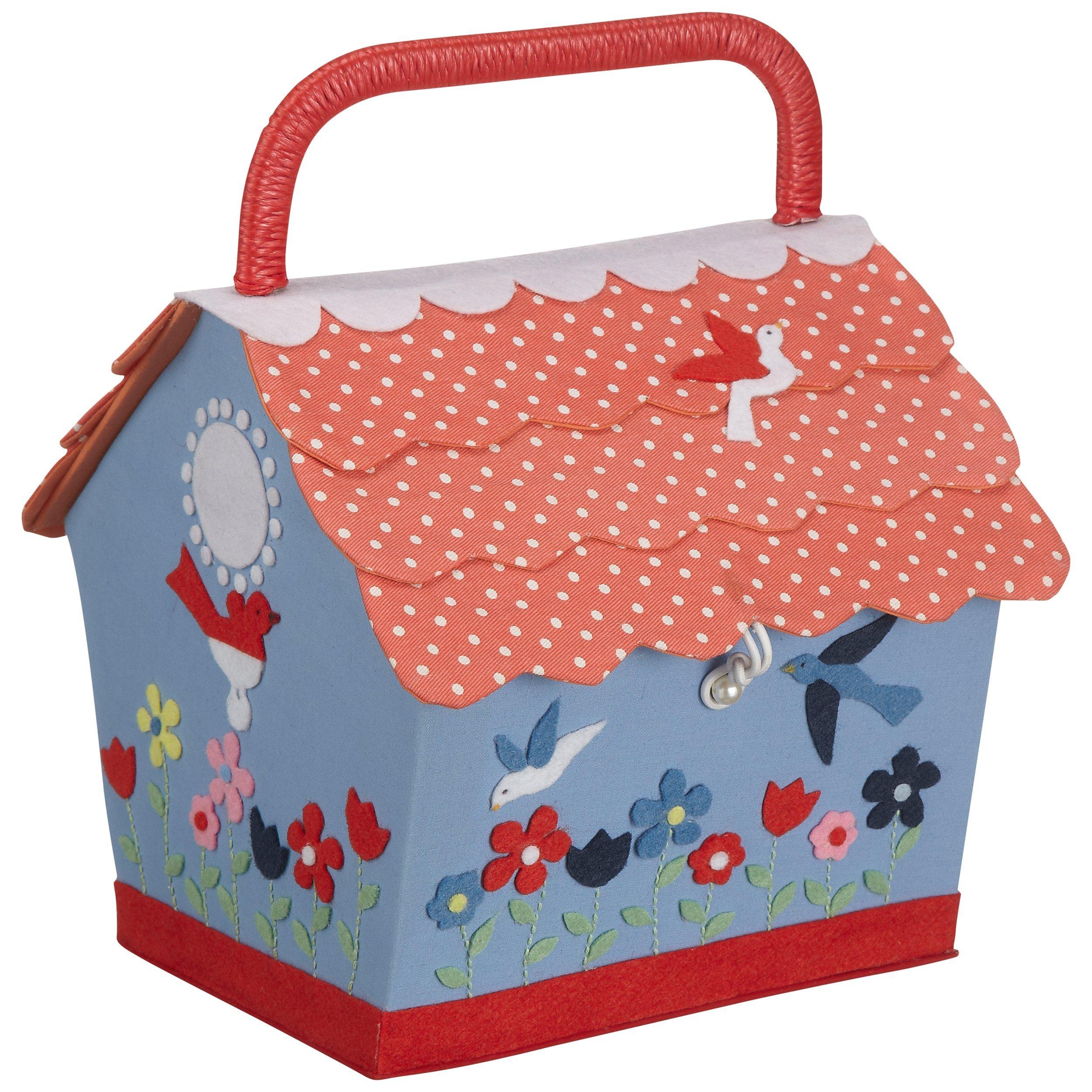 John Lewis Bird House Sewing Basket