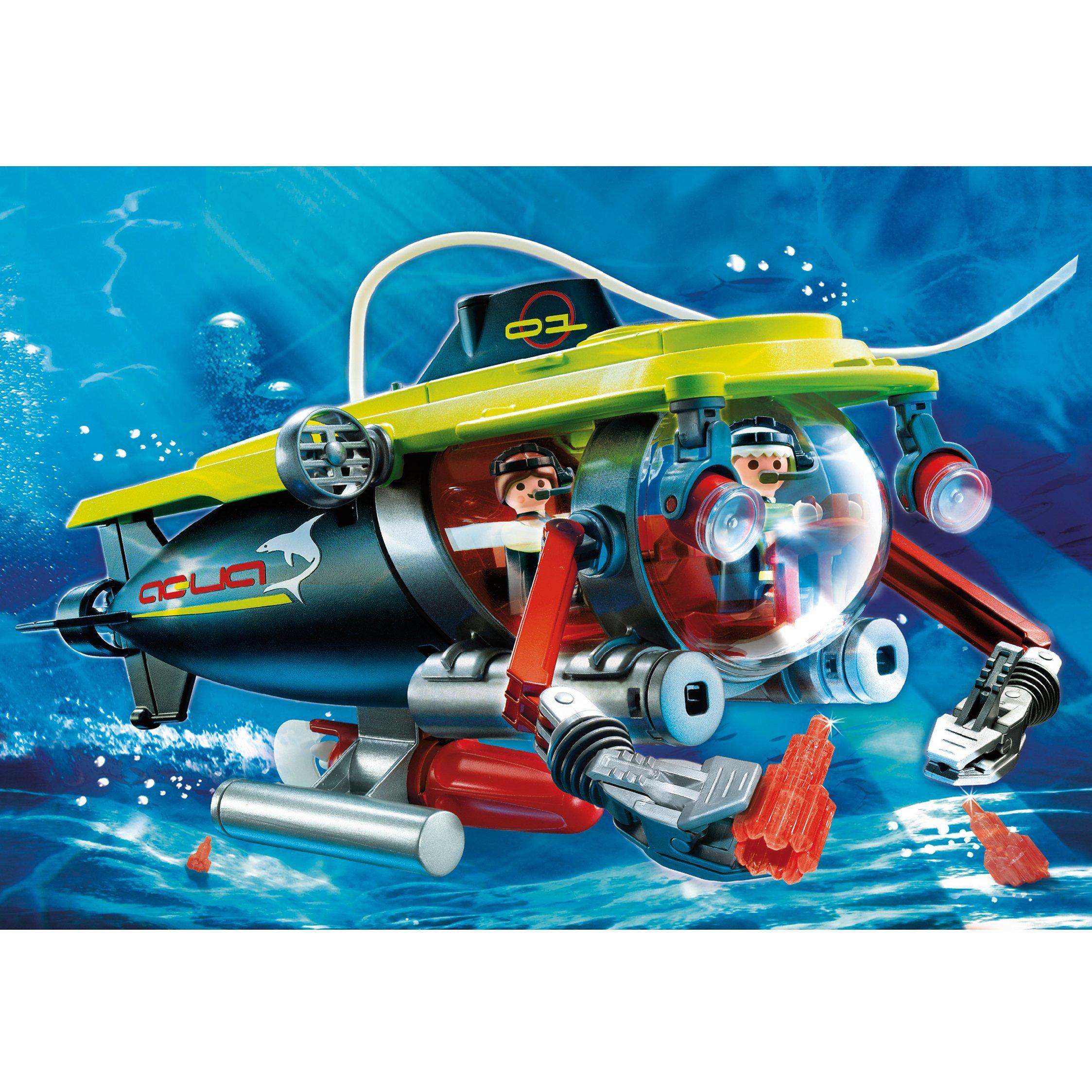 Playmobil Deep Sea Submarine With Underwater Motor