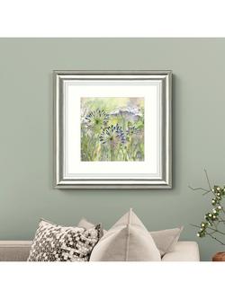 John Lewis Catherine Stephenson 'Agapanthus Grasses II' Framed Print, 50 x 50cm - view 2, 