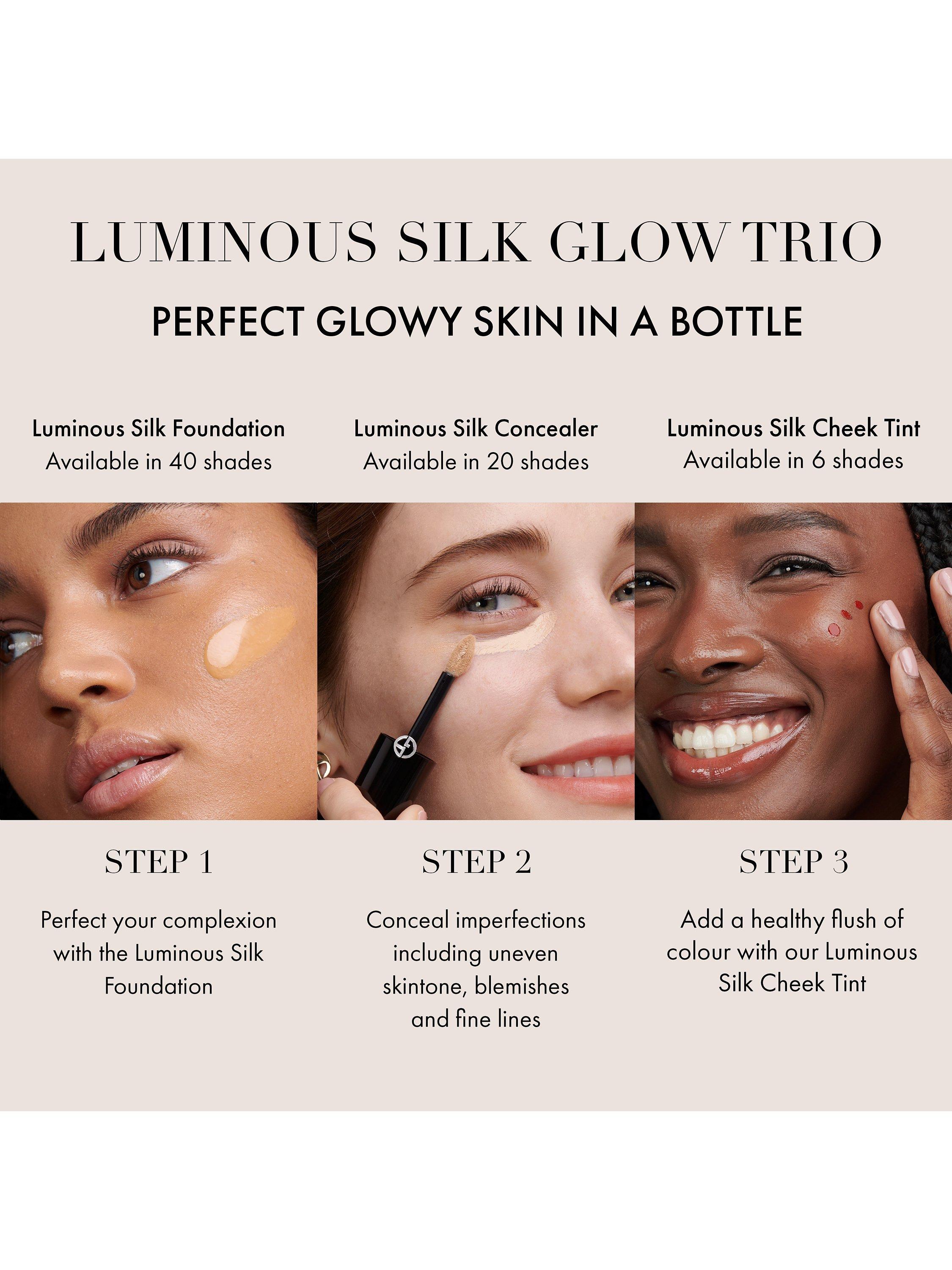 Product image 6 of 6, which shows Giorgio Armani Luminous Silk Foundation, 6.25