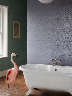 Cole & Son Malabar Wallpaper - view 2, Bronze / Black, 95/7044