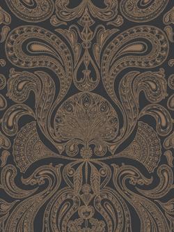 Cole & Son Malabar Wallpaper, Bronze / Black, 95/7044