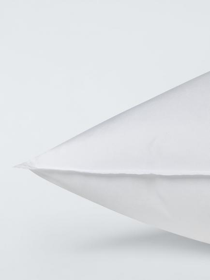 John Lewis Synthetic Soft Touch Washable Standard Pillow, Medium - view 2, White