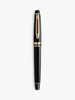 Waterman Expert Fountain Pen - view 2, Black/Gold