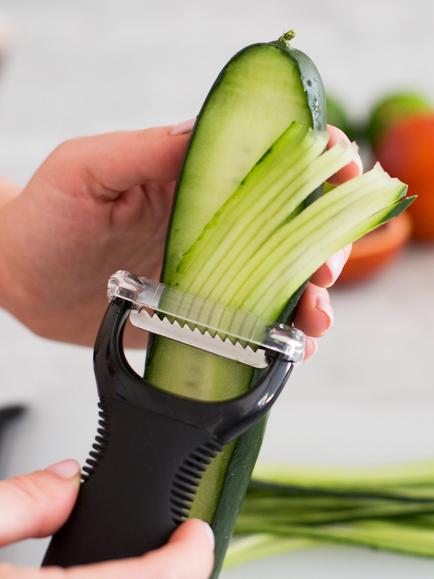 OXO Good Grips Julienne Peeler - view 2, Silver