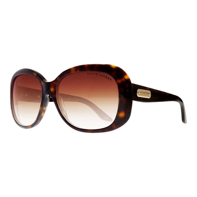 Ralph Lauren RL8087 Sunglasses, Dark Havana