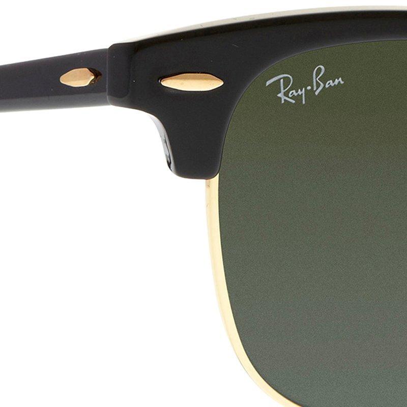 Product image 3 of 4, which shows Ray-Ban RB3016 Men's Classic Clubmaster Sunglasses, Ebony/Arista