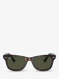 Ray-Ban RB2140 Original Wayfarer Sunglasses, Tortoise