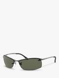 Ray-Ban RB3183 Polarised Rectangular Sunglasses