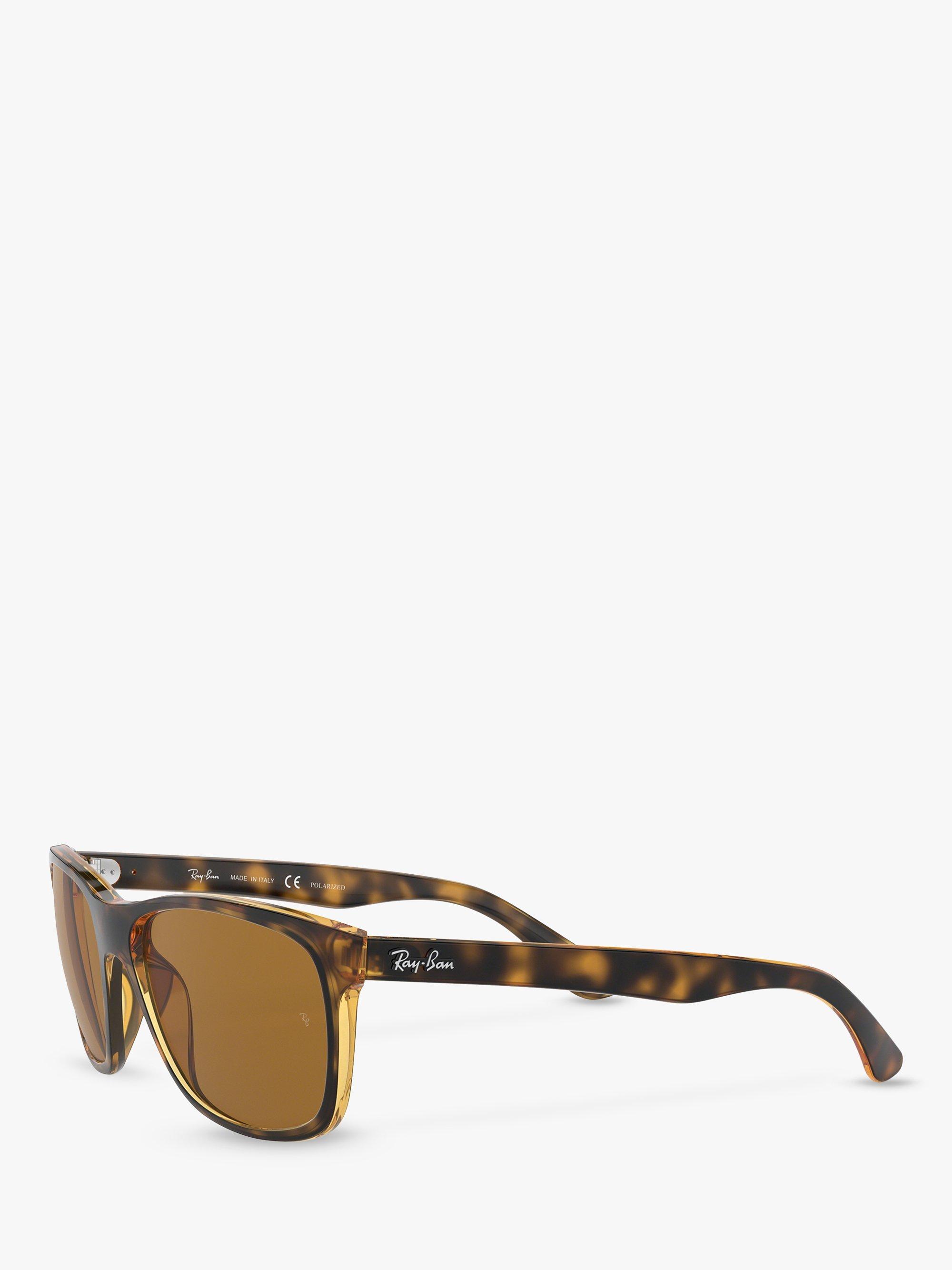 Product image 2 of 11, which shows Ray-Ban RB4181 Sunglasses, Havana Brown