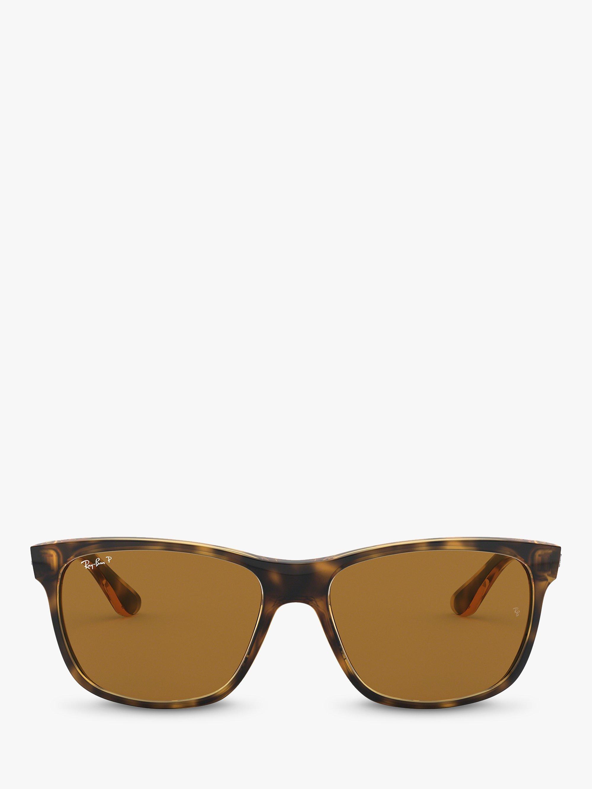 Product image 3 of 11, which shows Ray-Ban RB4181 Sunglasses, Havana Brown