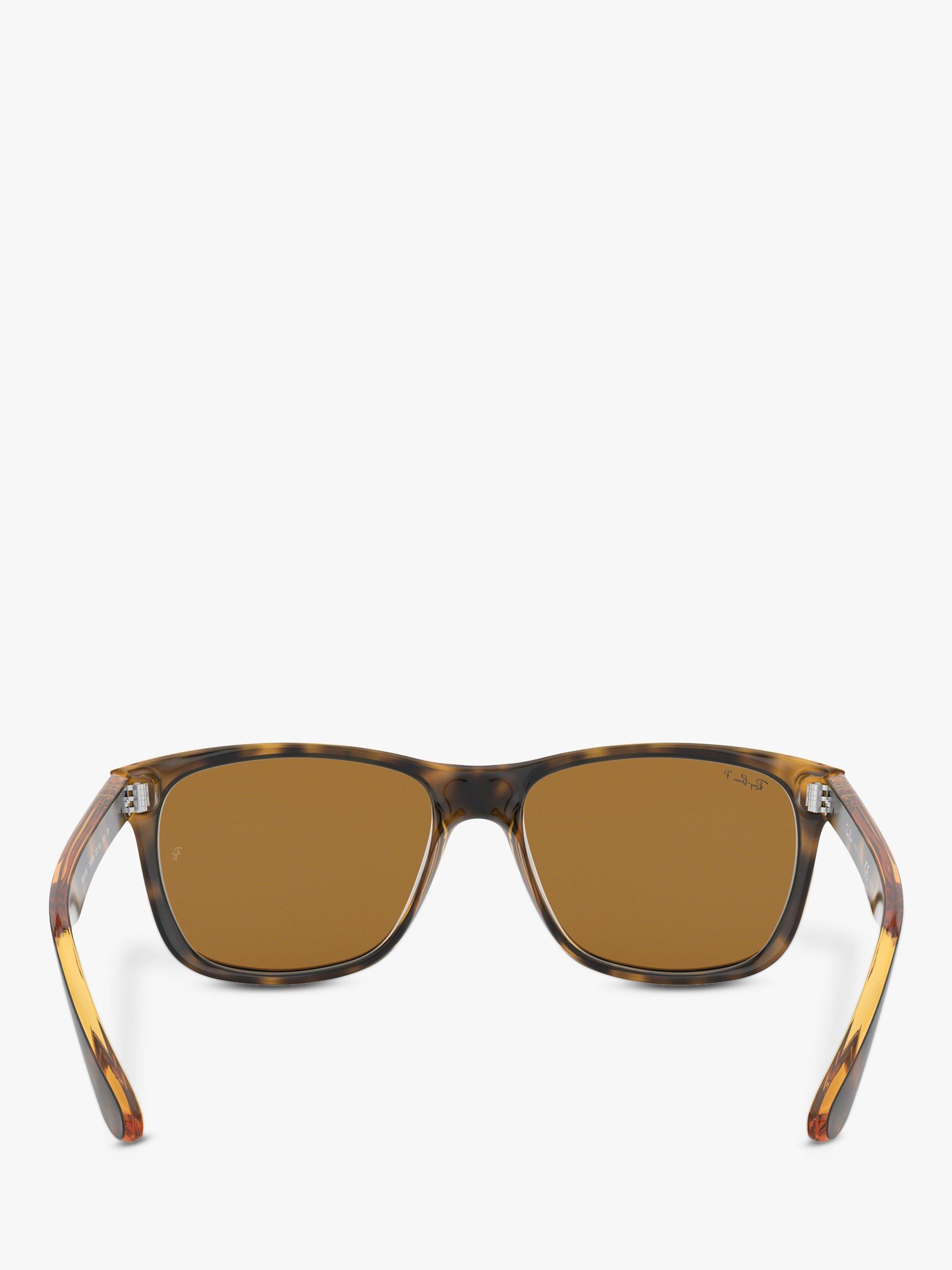 Product image 7 of 11, which shows Ray-Ban RB4181 Sunglasses, Havana Brown
