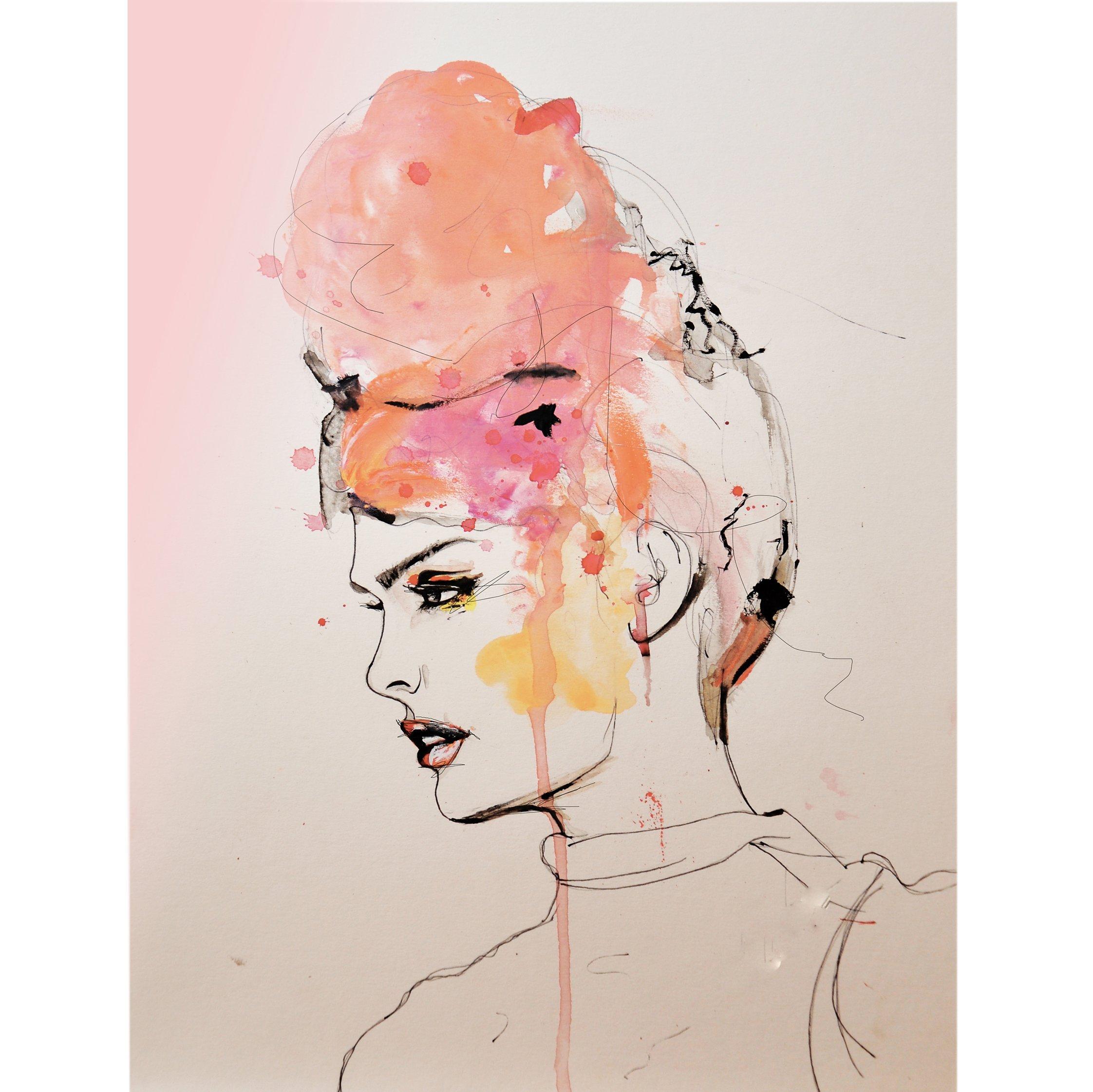 House by John Lewis, Leigh Viner - Insouciant Unframed Print, 40 x 30cm