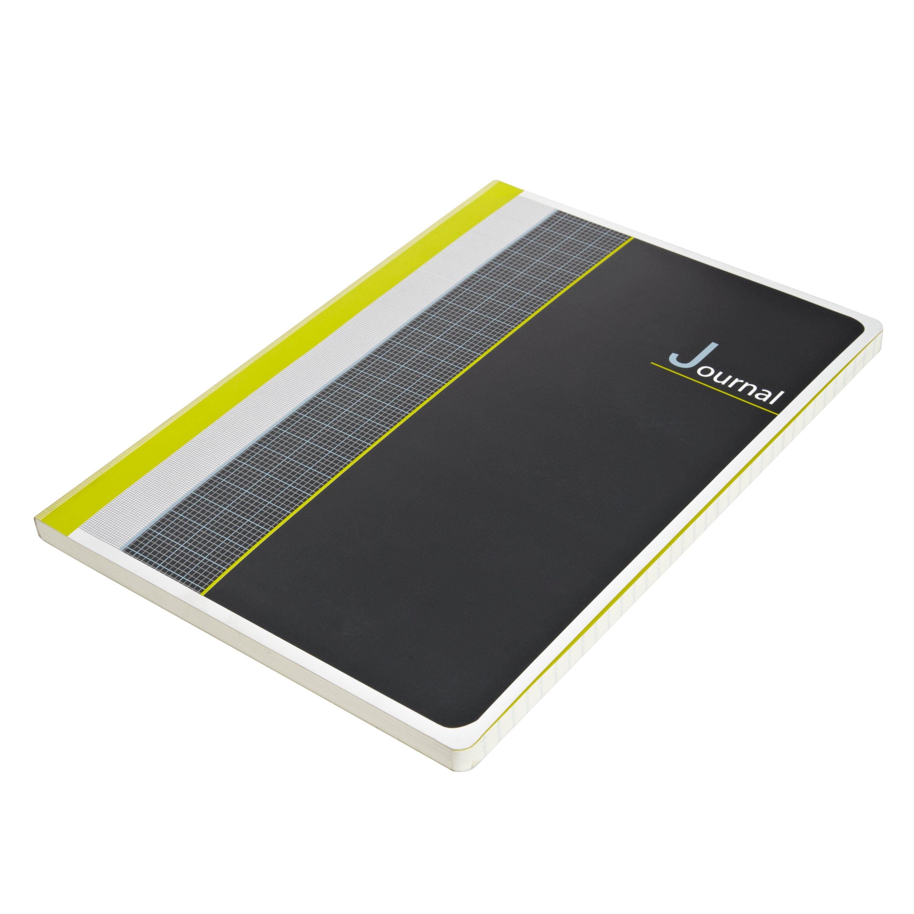 John Lewis & Partners Graph Set A4 Notebook, Grey