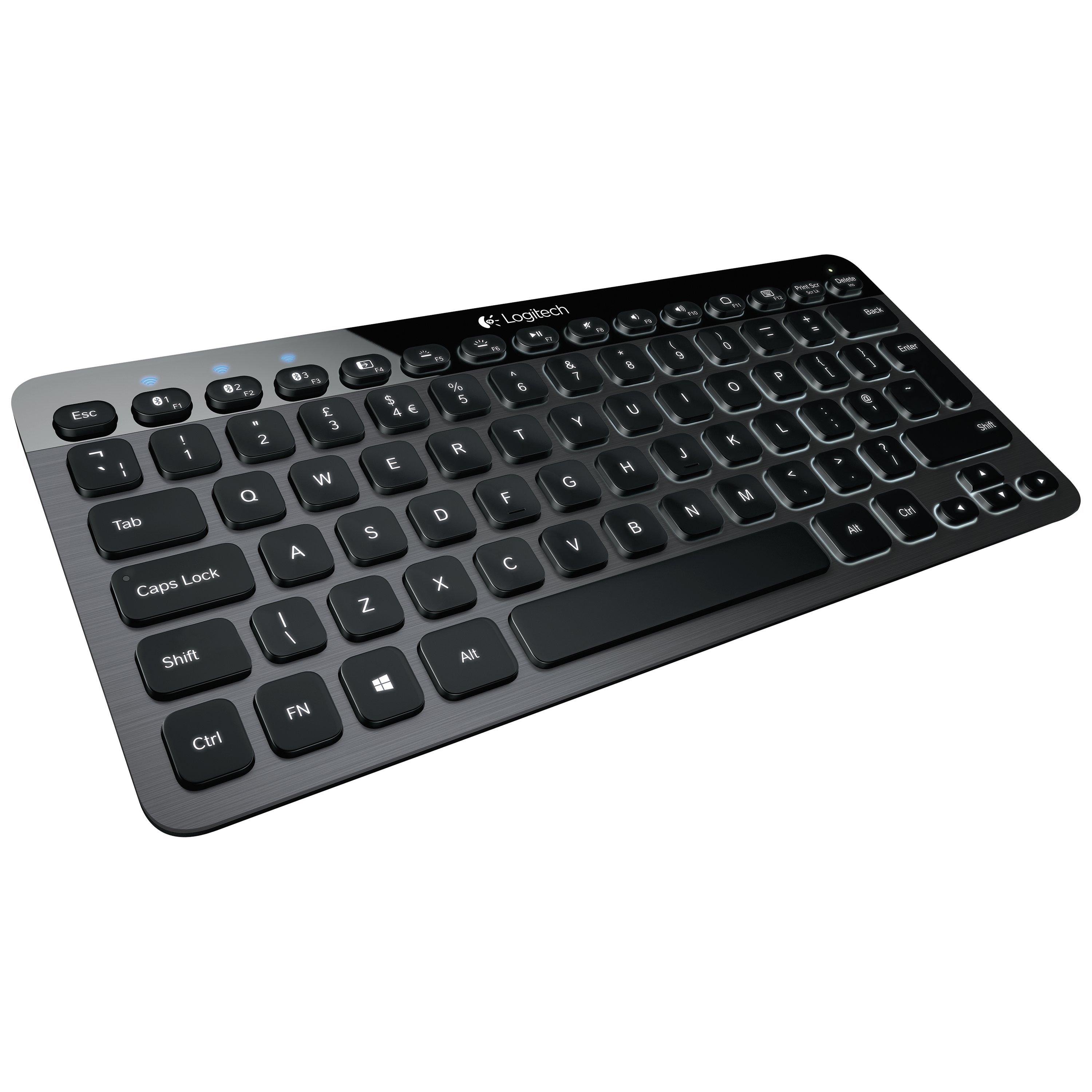 Logitech K810 Bluetooth Illuminated Keyboard