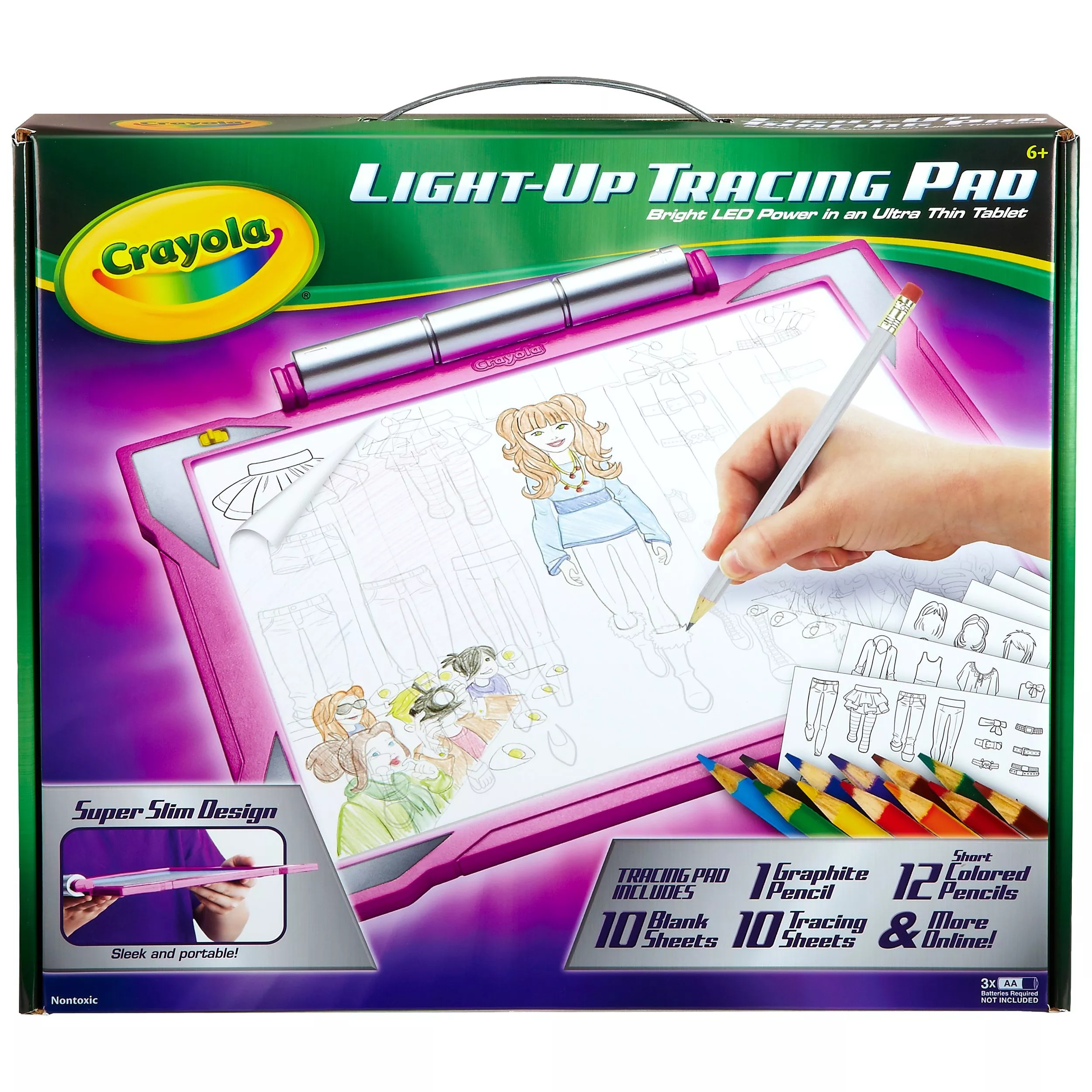 Crayola Light Up Tracing Pad Pink