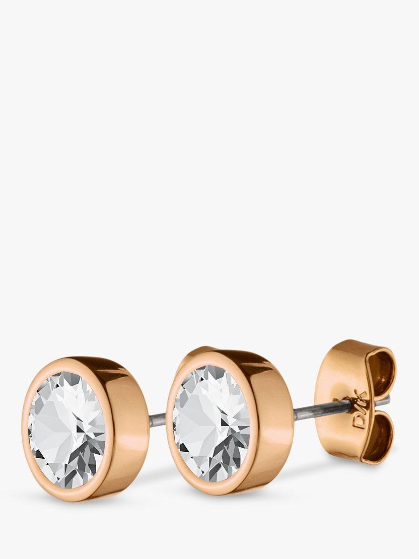 DYRBERG/KERN Noble Medium Swarovski Crystal Stud Earrings