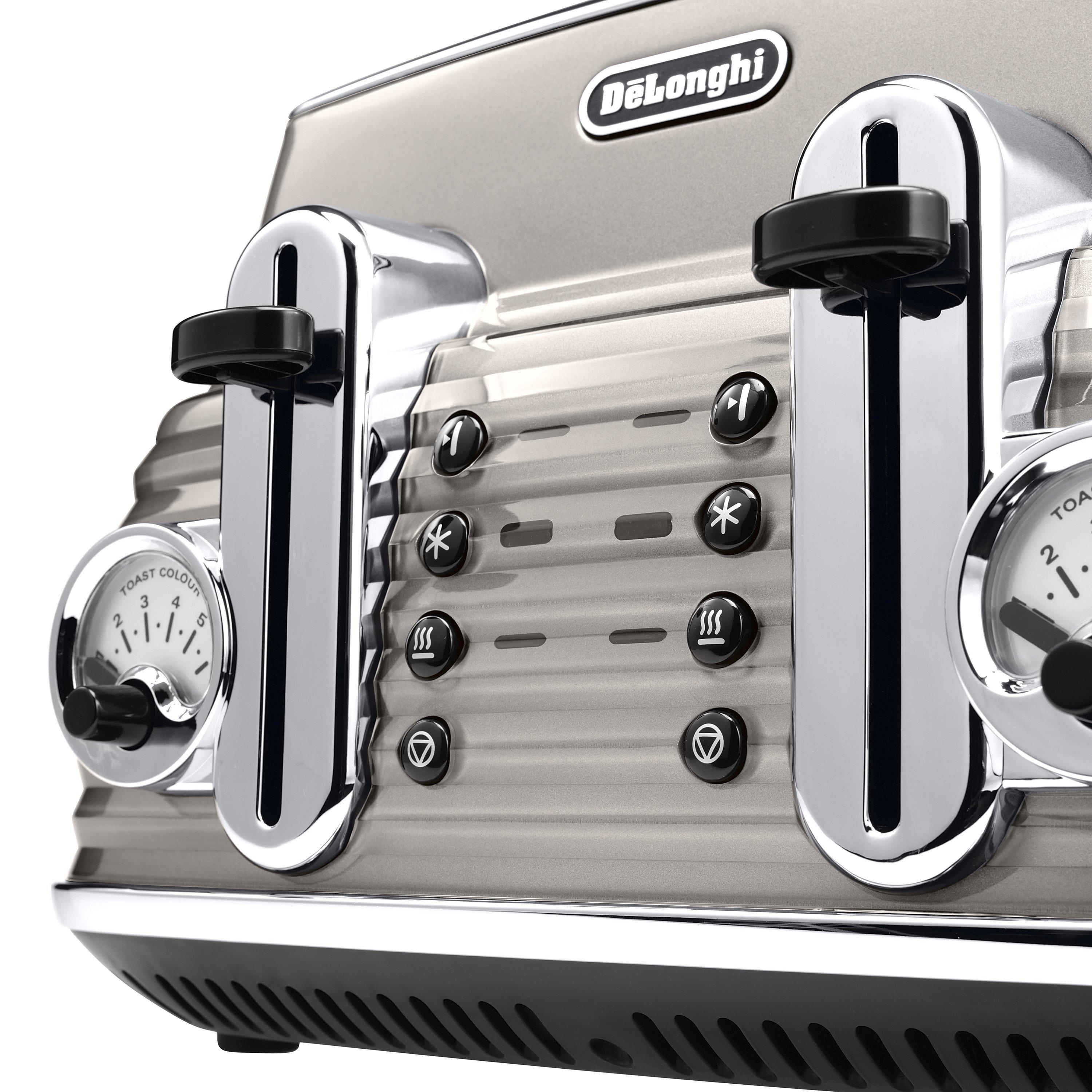 De Longhi Scultura 4 Slice Toaster