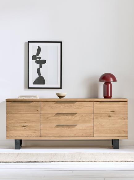 John Lewis Calia Sideboard - view 2, Oak