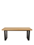 John Lewis Calia 8 Seater Dining Table, Solid Oak