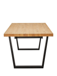 John Lewis Calia 8 Seater Dining Table, Solid Oak