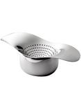 Robert Welch Drift Stainless Steel Tea Strainer & Bowl