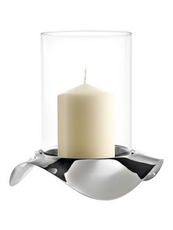 Robert Welch Drift Hurricane Lamp, Silver