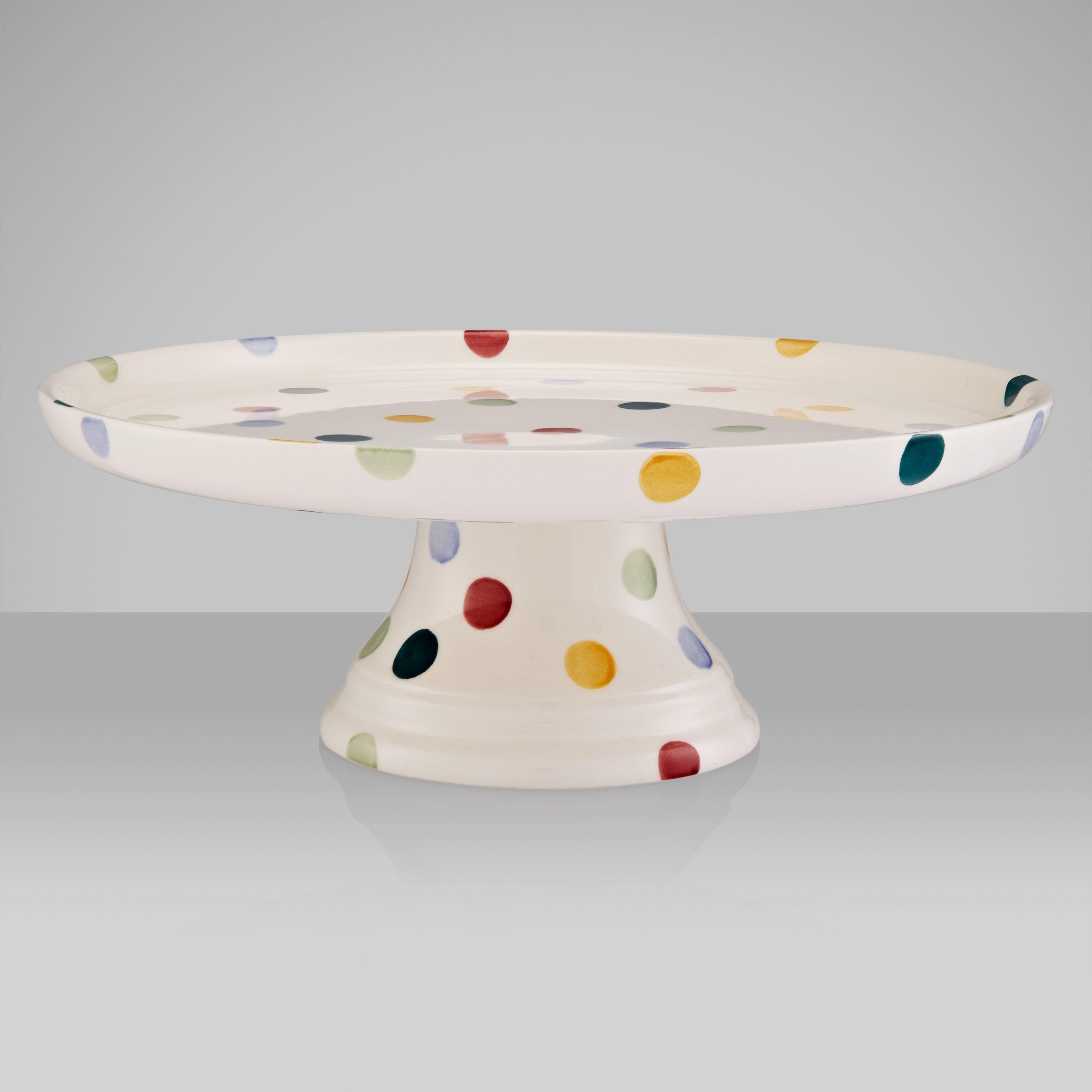 Emma Bridgewater Polka Dot Cake Stand Dia 27cm Multi