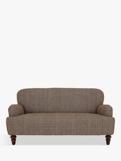 Tetrad Lewis Petite 2 Seater Sofa, Harris Tweed Bracken Herringbone - view 2, Bracken / Tan