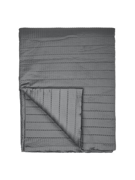 John Lewis Moda Bedspread, Steel