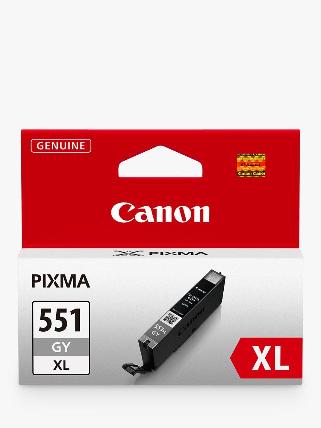 Canon CLI-551XL Inkjet Cartridge, Grey