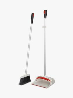 OXO Good Grips Upright Sweep Set, White/Red