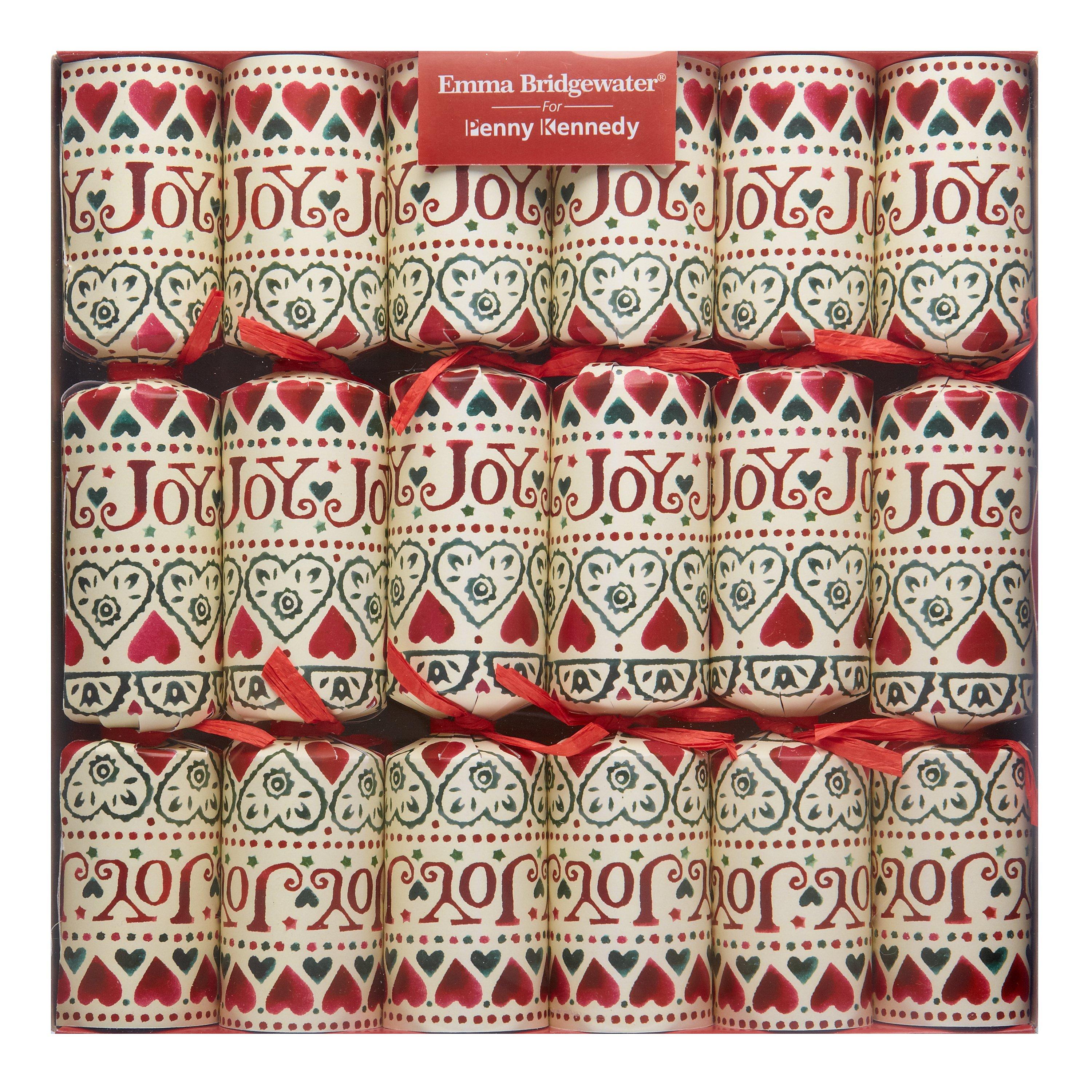 Emma Bridgewater Joy Crackers, Set of 6, Multi